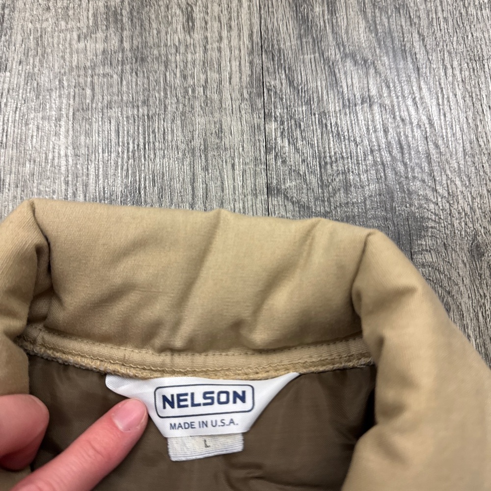 Vintage Nelson Puffer Vest Made in USA - Picture 5 of 9